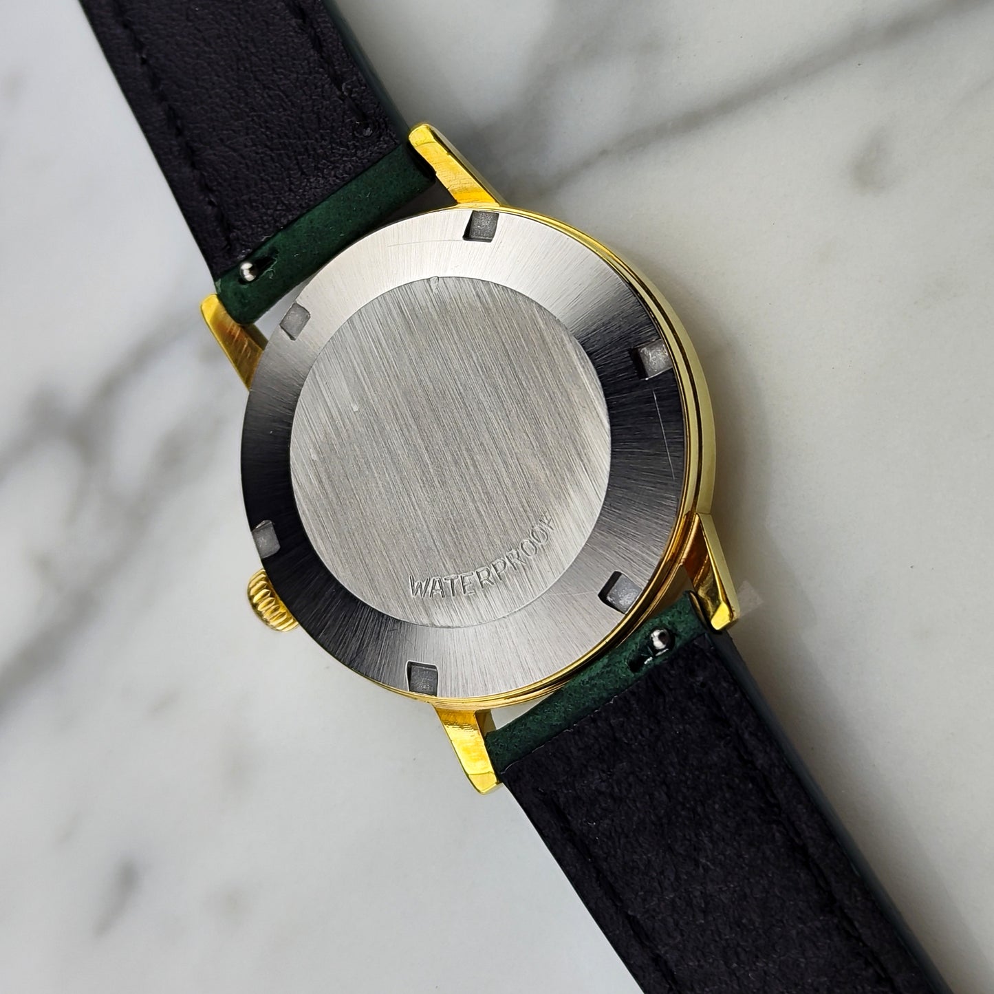 OMEGA Genéve Gold Automatic Rare Mosaic Dial Serviced [REF. 166.070]