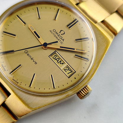 OMEGA Genéve Gold Day-Date Bracelet 1972 Serviced 03/2026 [REF. 166.0125]