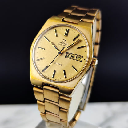 OMEGA Genéve Gold Day-Date Bracelet 1972 Serviced 03/2026 [REF. 166.0125]
