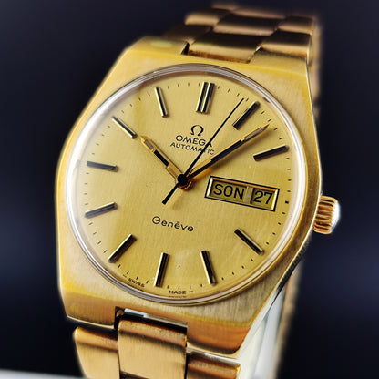 OMEGA Genéve Gold Day-Date Bracelet 1972 Serviced 03/2026 [REF. 166.0125]
