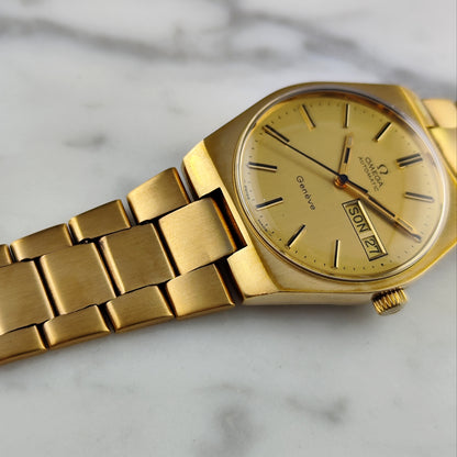 OMEGA Genéve Gold Day-Date Bracelet 1972 Serviced 03/2026 [REF. 166.0125]