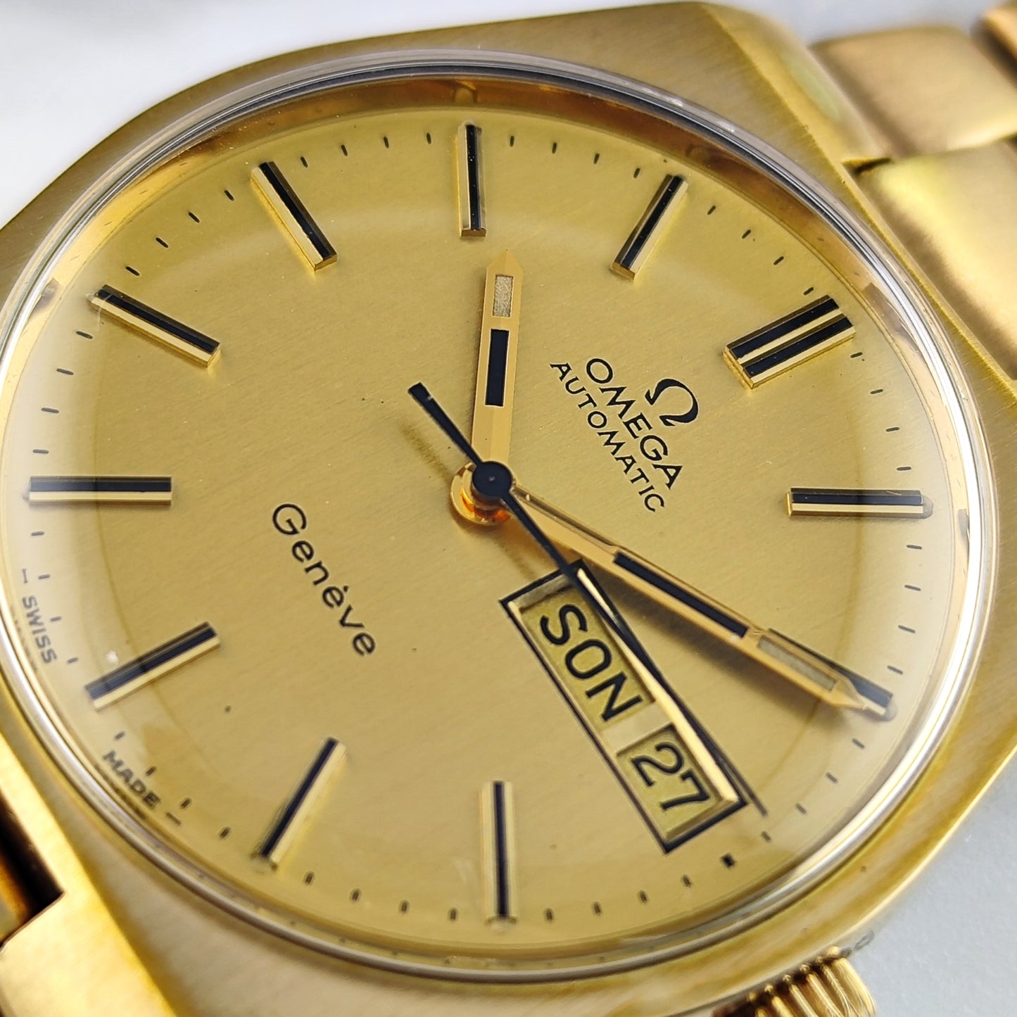 OMEGA Genéve Gold Day-Date Bracelet 1972 Serviced 03/2026 [REF. 166.0125]