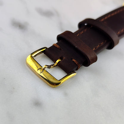 Omega Genéve Gold Day-Date Brown Dial 1972 Serviced 10/2026 – Bild 12