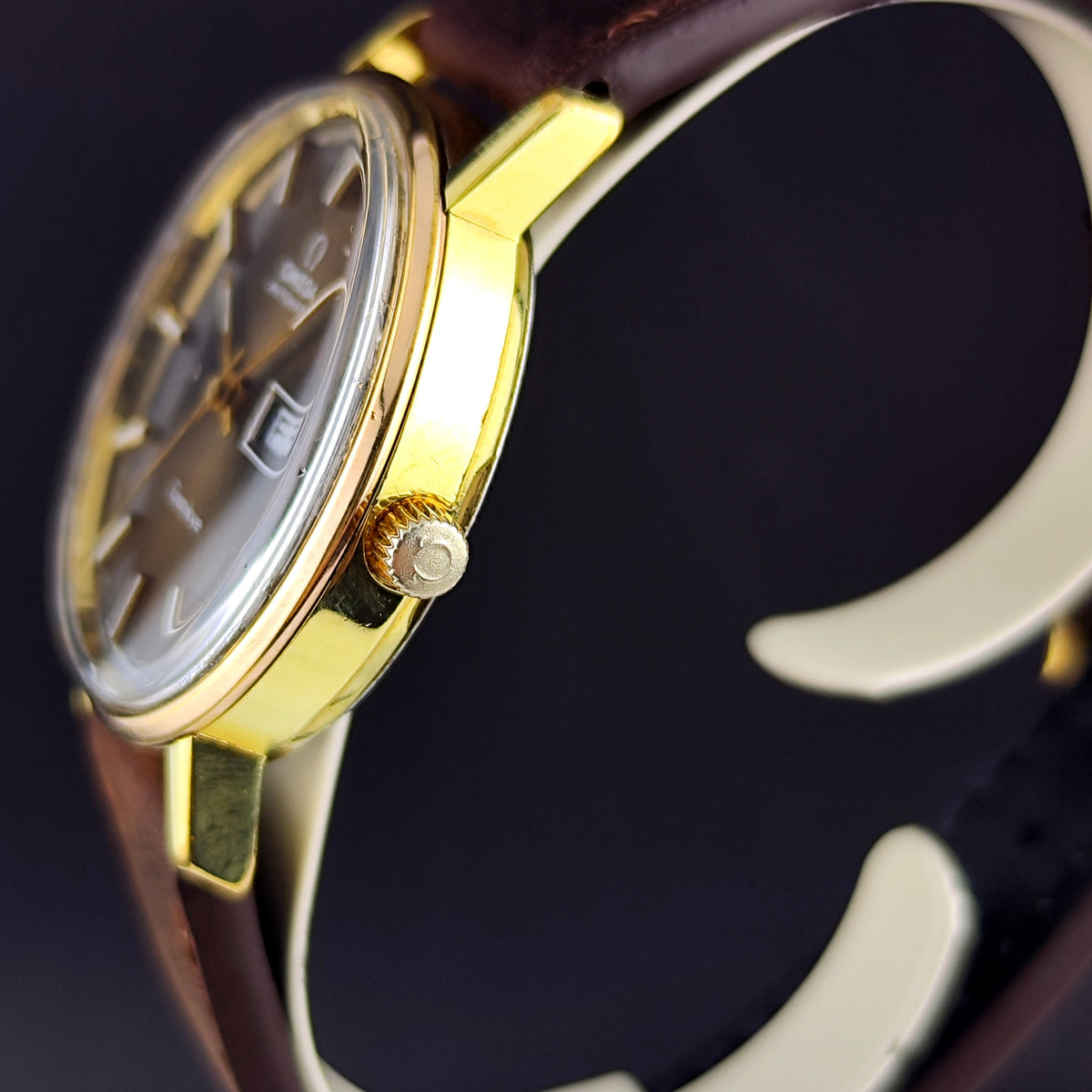 Omega Genéve Gold Day-Date Brown Dial 1972 Serviced 10/2026 – Bild 16