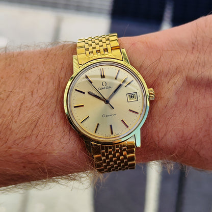 OMEGA Genéve Gold Dial 1972 [REF. 136.0098]