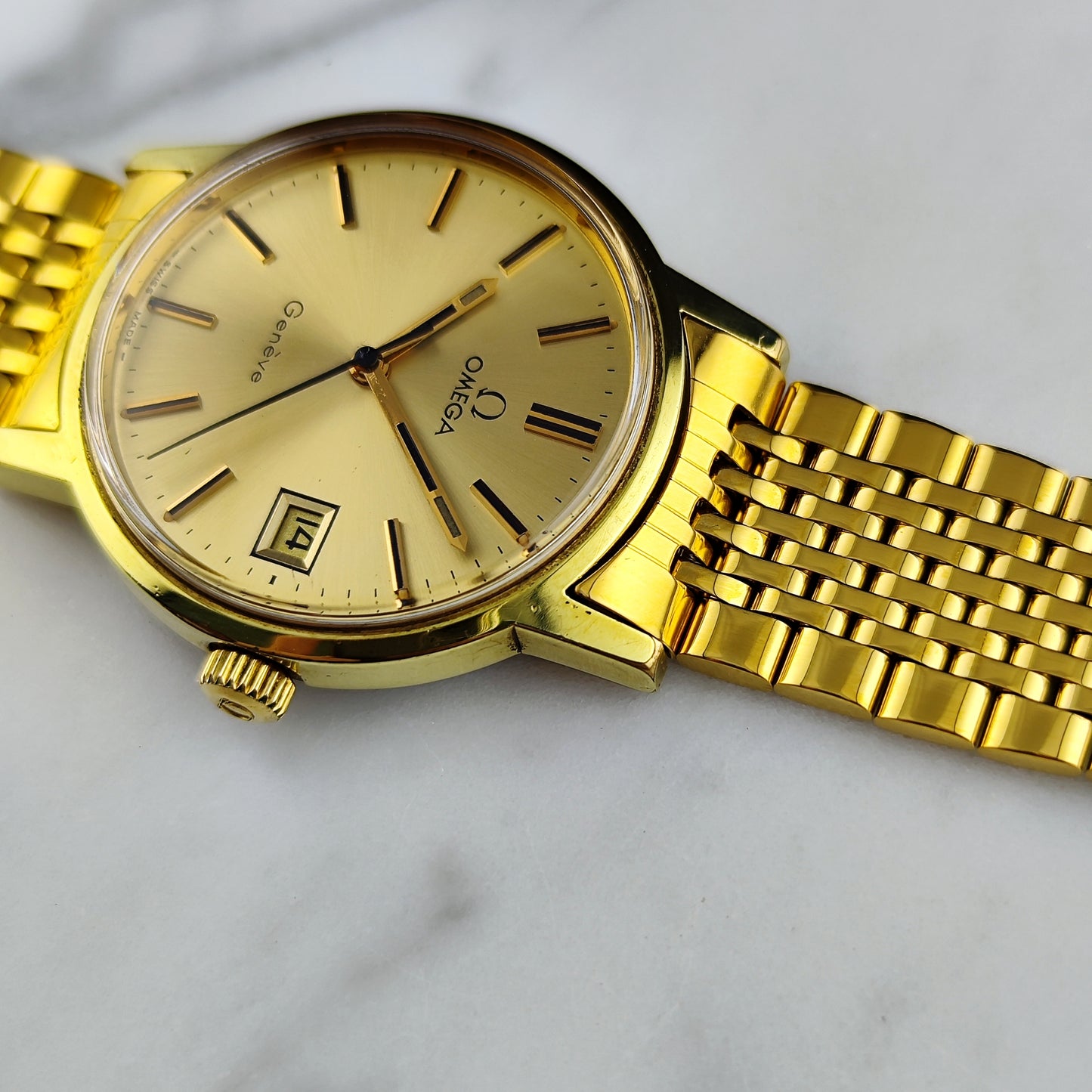OMEGA Genéve Gold Dial 1972 [REF. 136.0098]