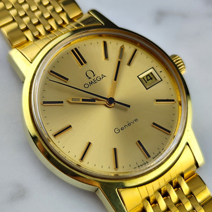 OMEGA Genéve Gold Dial 1972 [REF. 136.0098]