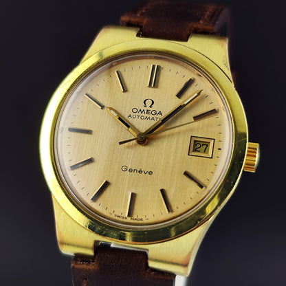 OMEGA Genéve Gold Dial 1973 Serviced 06/2026 [REF. 166.0173]