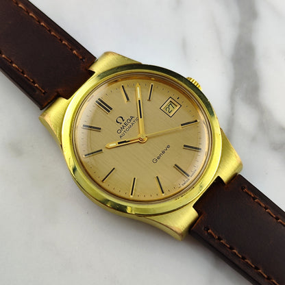 OMEGA Genéve Gold Dial 1973 Serviced 06/2026 [REF. 166.0173]