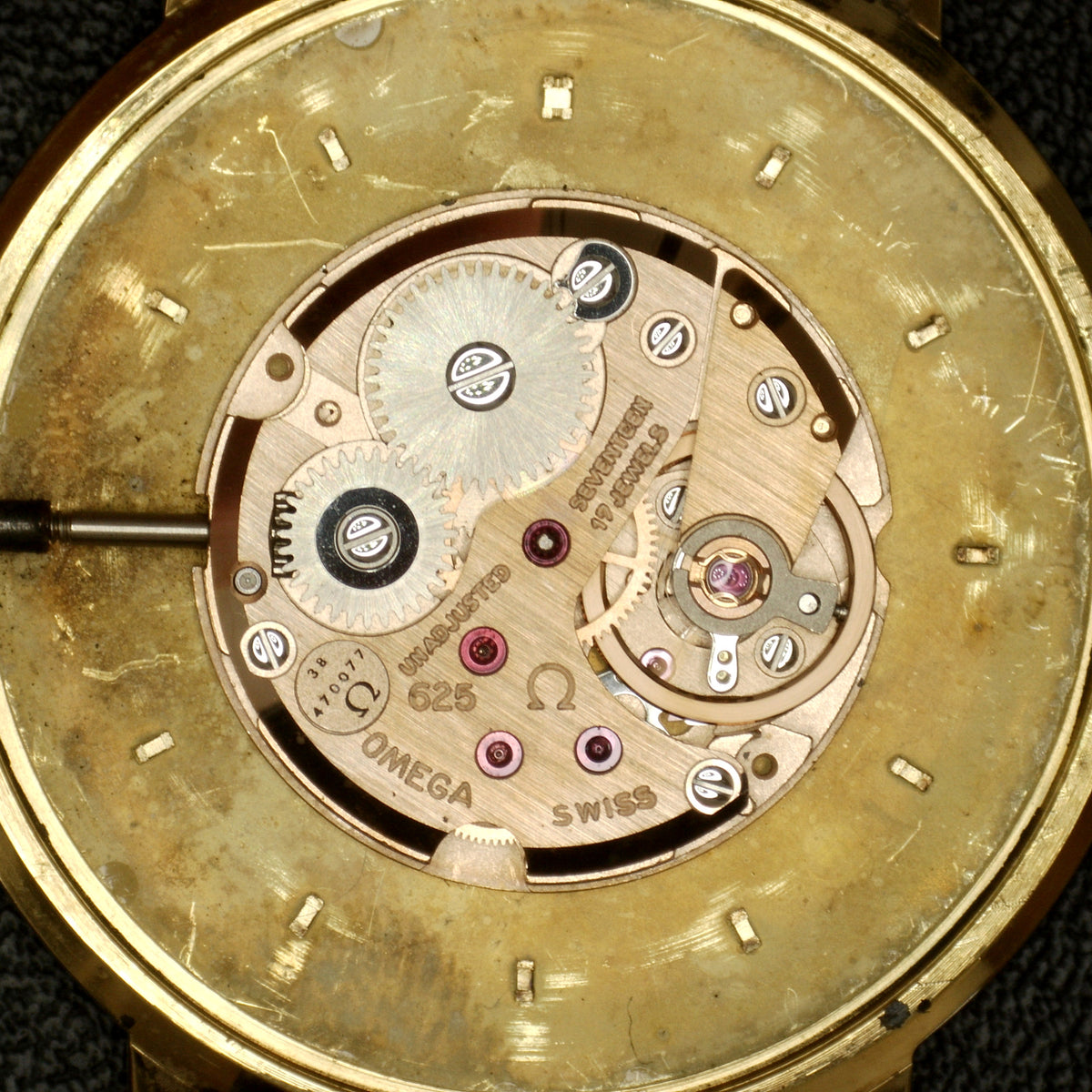 Omega Genéve Gold Dial 1974 Serviced 09/2026 – Bild 15