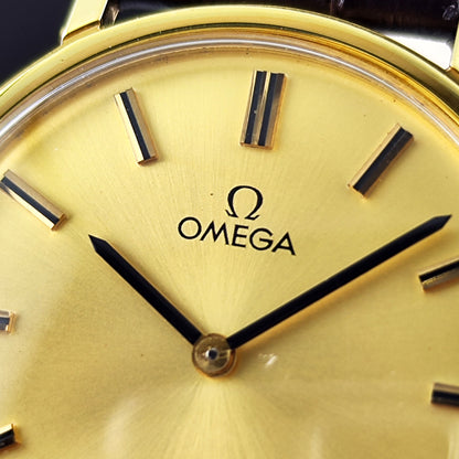 Omega Genéve Gold Dial 1974 Serviced 09/2026 – Bild 6