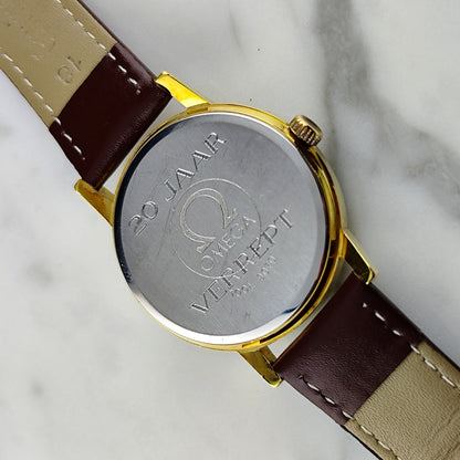 OMEGA Genéve Gold Dial Date 1972 Serviced 03/2026 [REF. 136.0104]