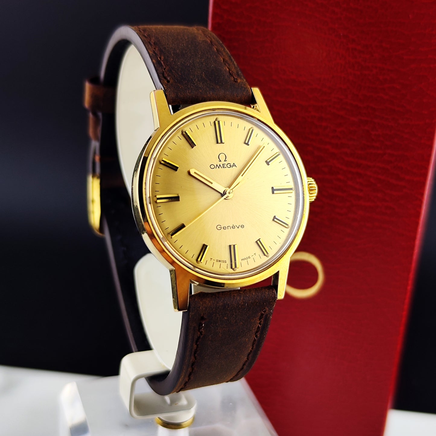OMEGA Genève Gold Mint+ with Box 1970 [REF. 135.070]