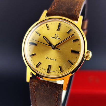 OMEGA Genève Gold Mint+ with Box 1970 [REF. 135.070]