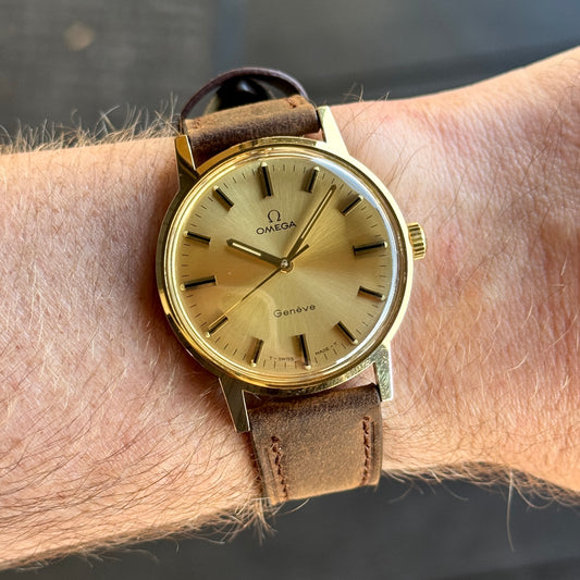 OMEGA Genève Gold Mint+ with Box 1970 [REF. 135.070]