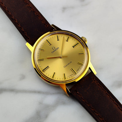 OMEGA Genève Gold Mint+ with Box 1970 [REF. 135.070]