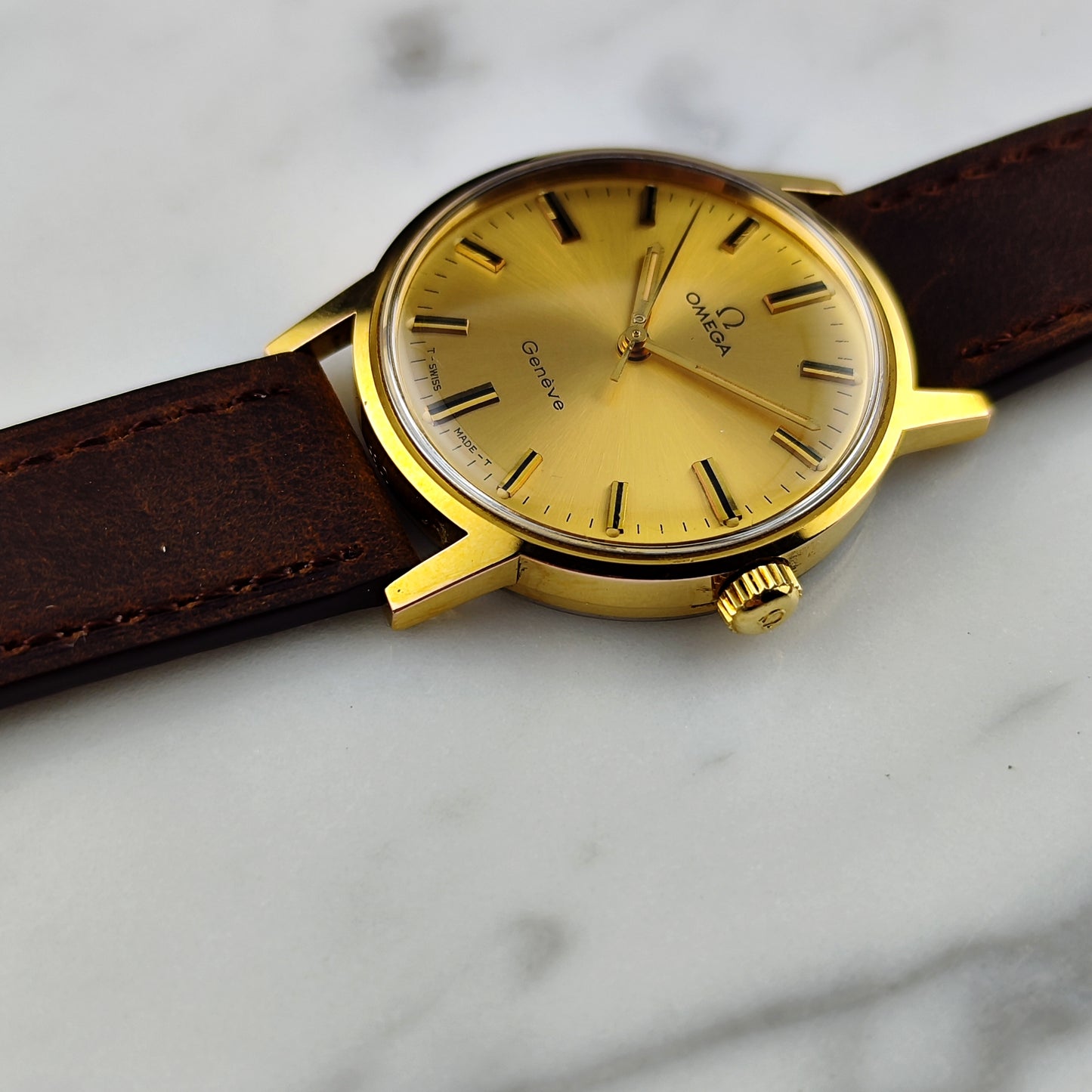 OMEGA Genève Gold Mint+ with Box 1970 [REF. 135.070]