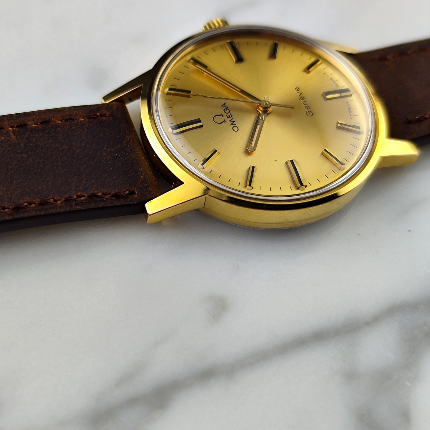 OMEGA Genève Gold Mint+ with Box 1970 [REF. 135.070]