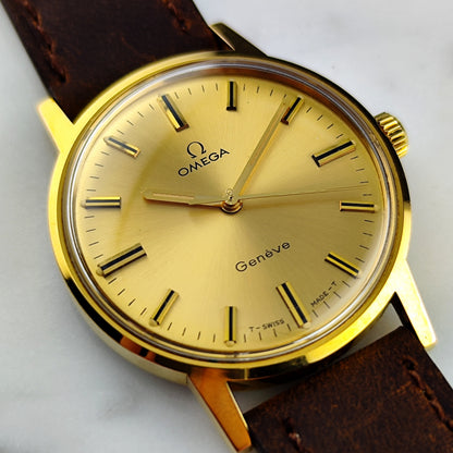 OMEGA Genève Gold Mint+ with Box 1970 [REF. 135.070]