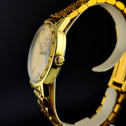 OMEGA Genéve Gold Mosaic Dial 1970 Serviced 04/2026 [REF. 135.070]