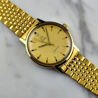 OMEGA Genéve Gold Mosaic Dial 1970 Serviced 04/2026 [REF. 135.070]