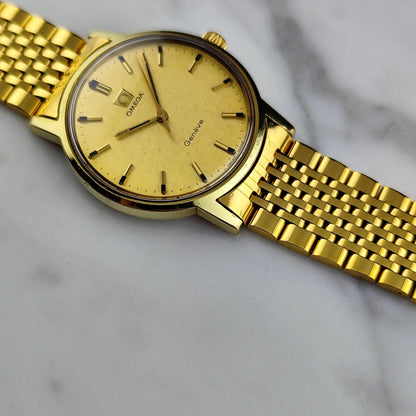 OMEGA Genéve Gold Mosaic Dial 1970 Serviced 04/2026 [REF. 135.070]