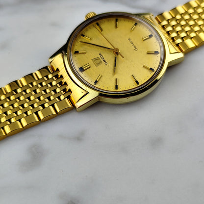 OMEGA Genéve Gold Mosaic Dial 1970 Serviced 04/2026 [REF. 135.070]