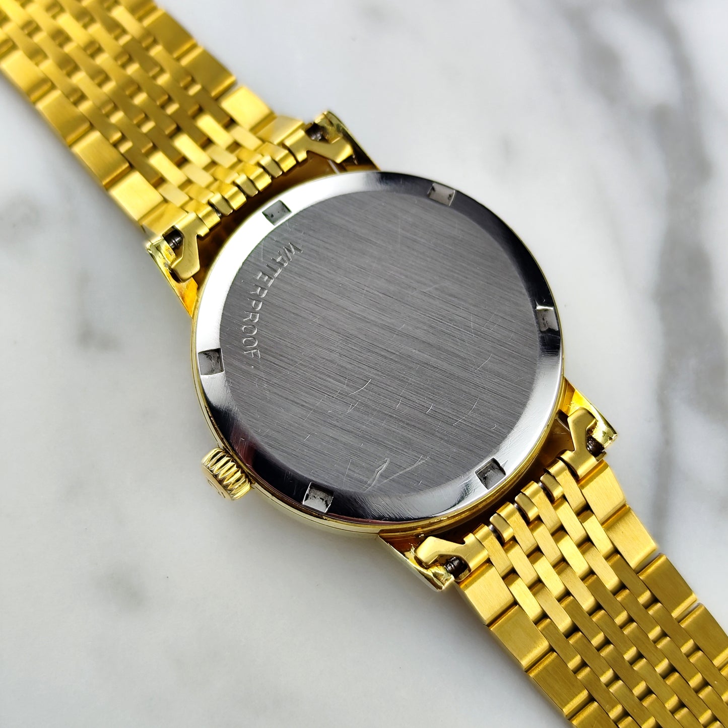 OMEGA Genéve Gold Mosaic Dial 1970 Serviced 04/2026 [REF. 135.070]