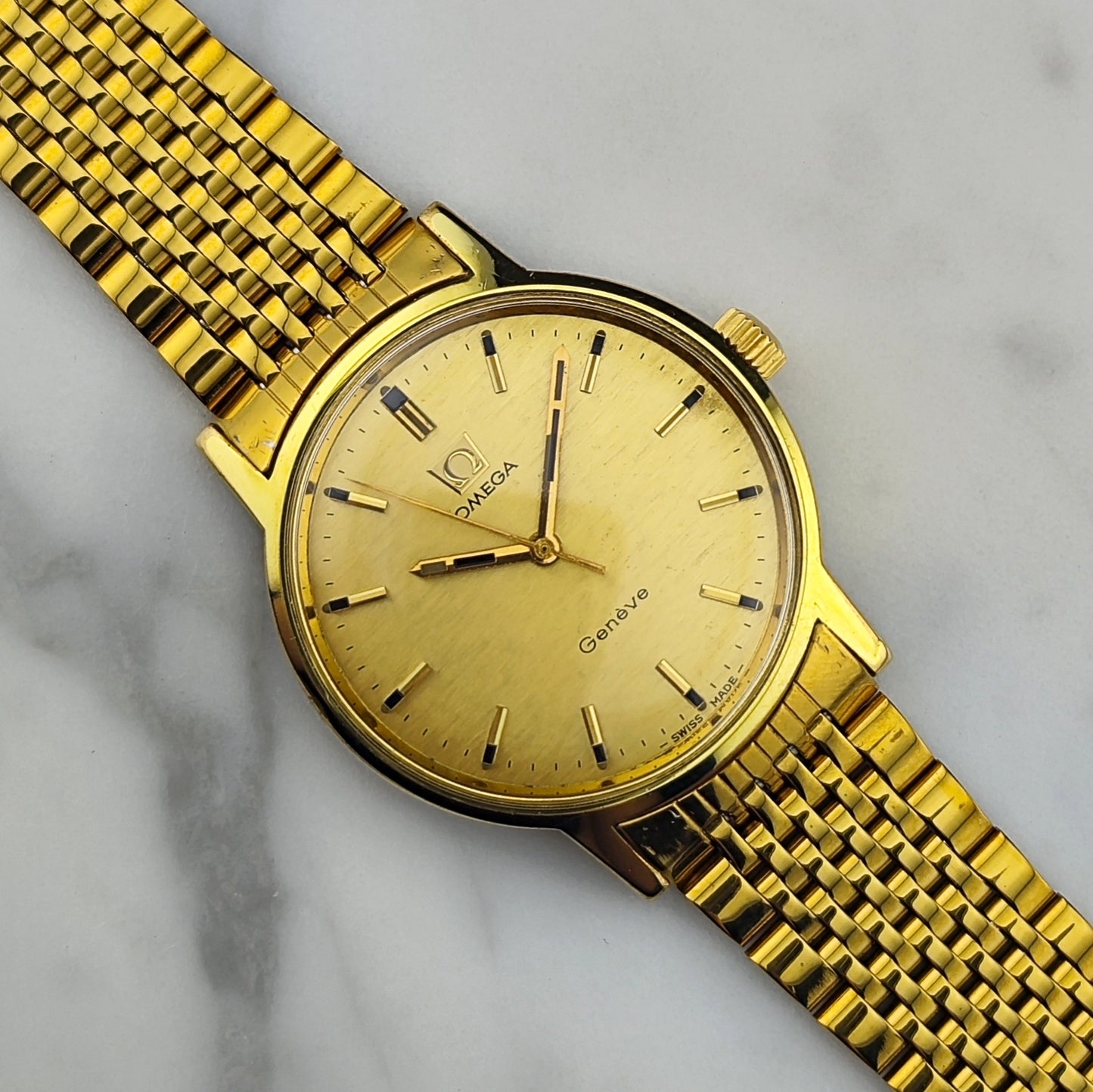 OMEGA Genéve Gold Rare Mosaic Dial [REF. 135.070]