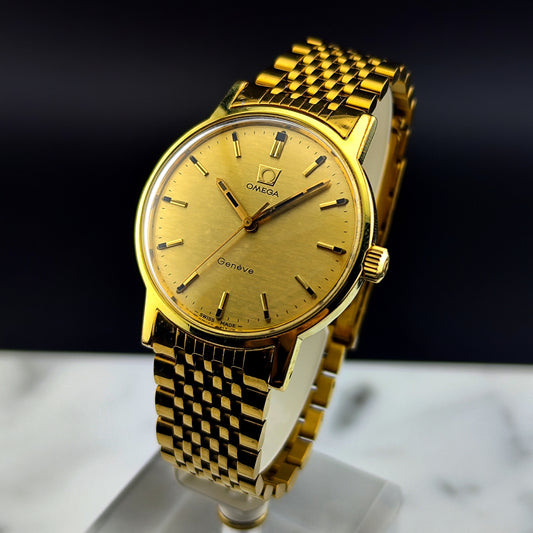 OMEGA Genéve Gold Rare Mosaic Dial [REF. 135.070]