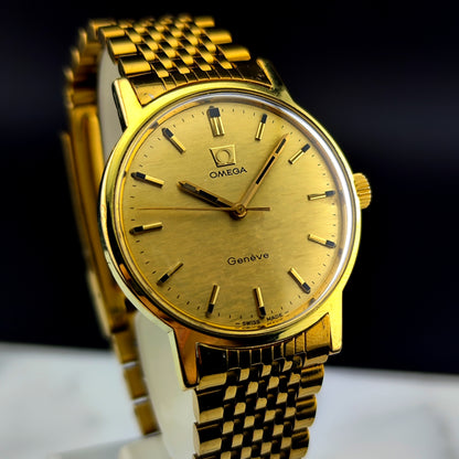 OMEGA Genéve Gold Rare Mosaic Dial [REF. 135.070]
