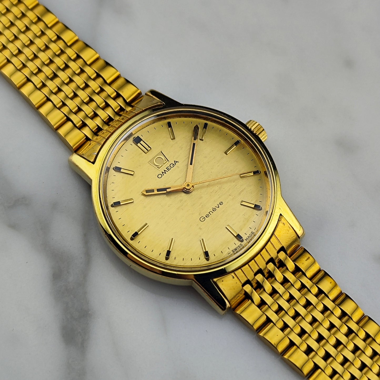 OMEGA Genéve Gold Rare Mosaic Dial [REF. 135.070]