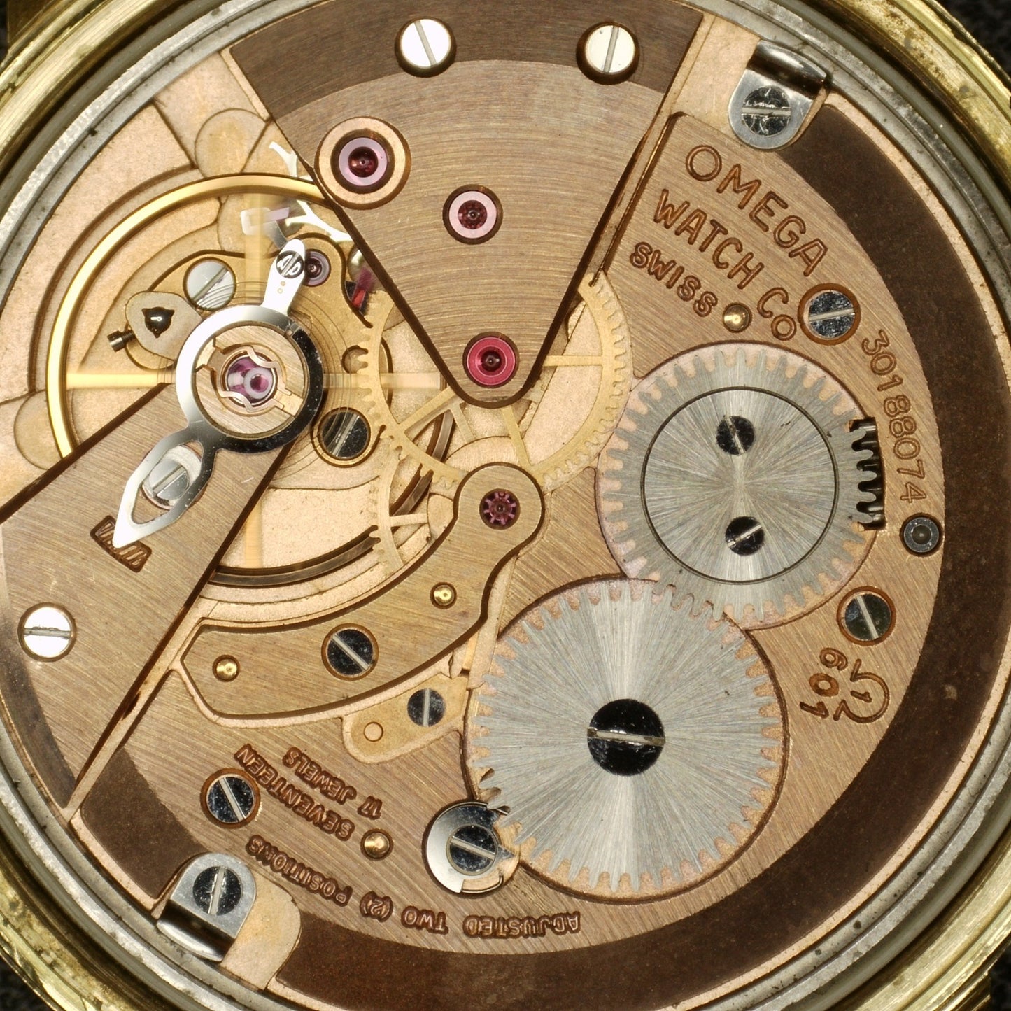 OMEGA Genéve Gold Rare Mosaic Dial [REF. 135.070]