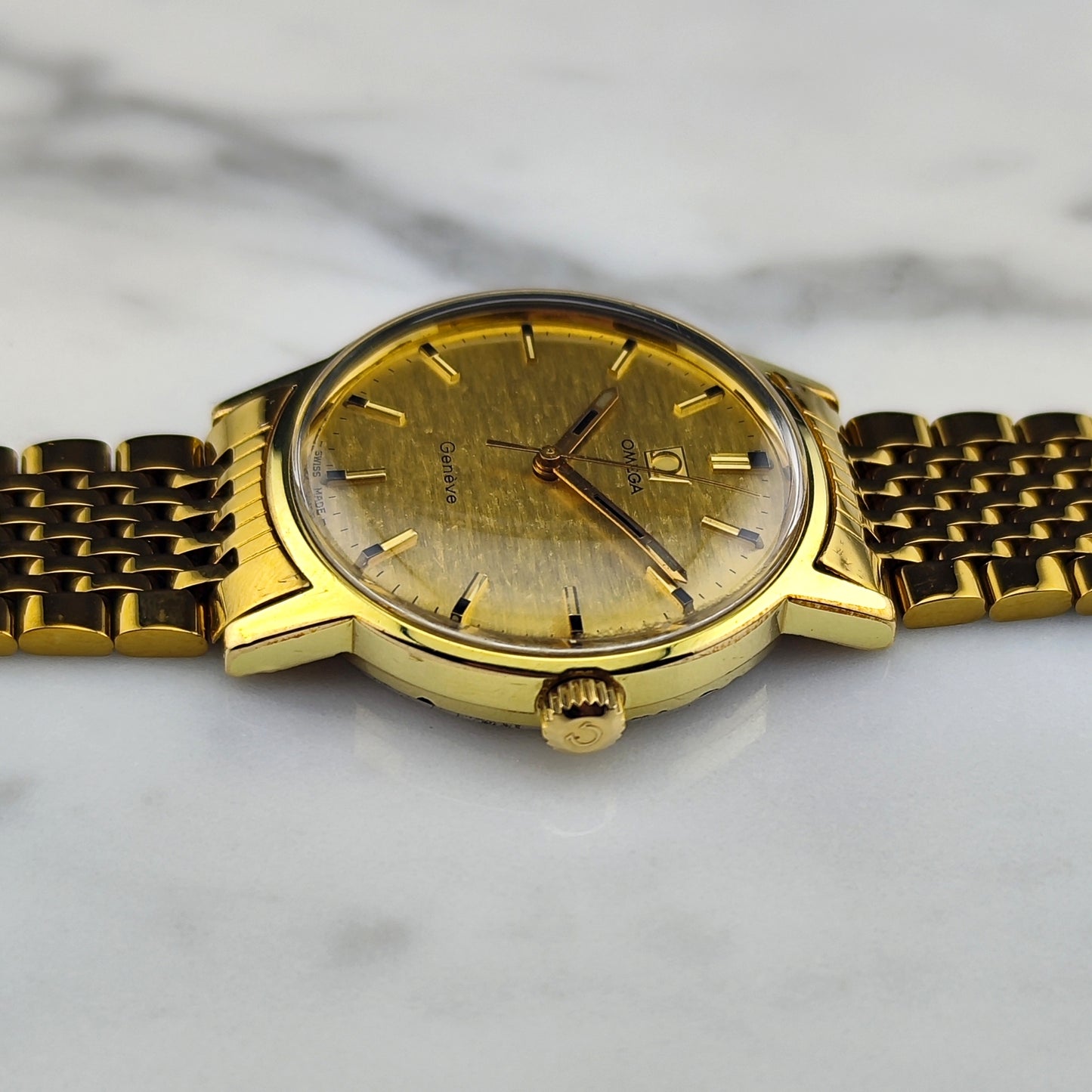 OMEGA Genéve Gold Rare Mosaic Dial [REF. 135.070]