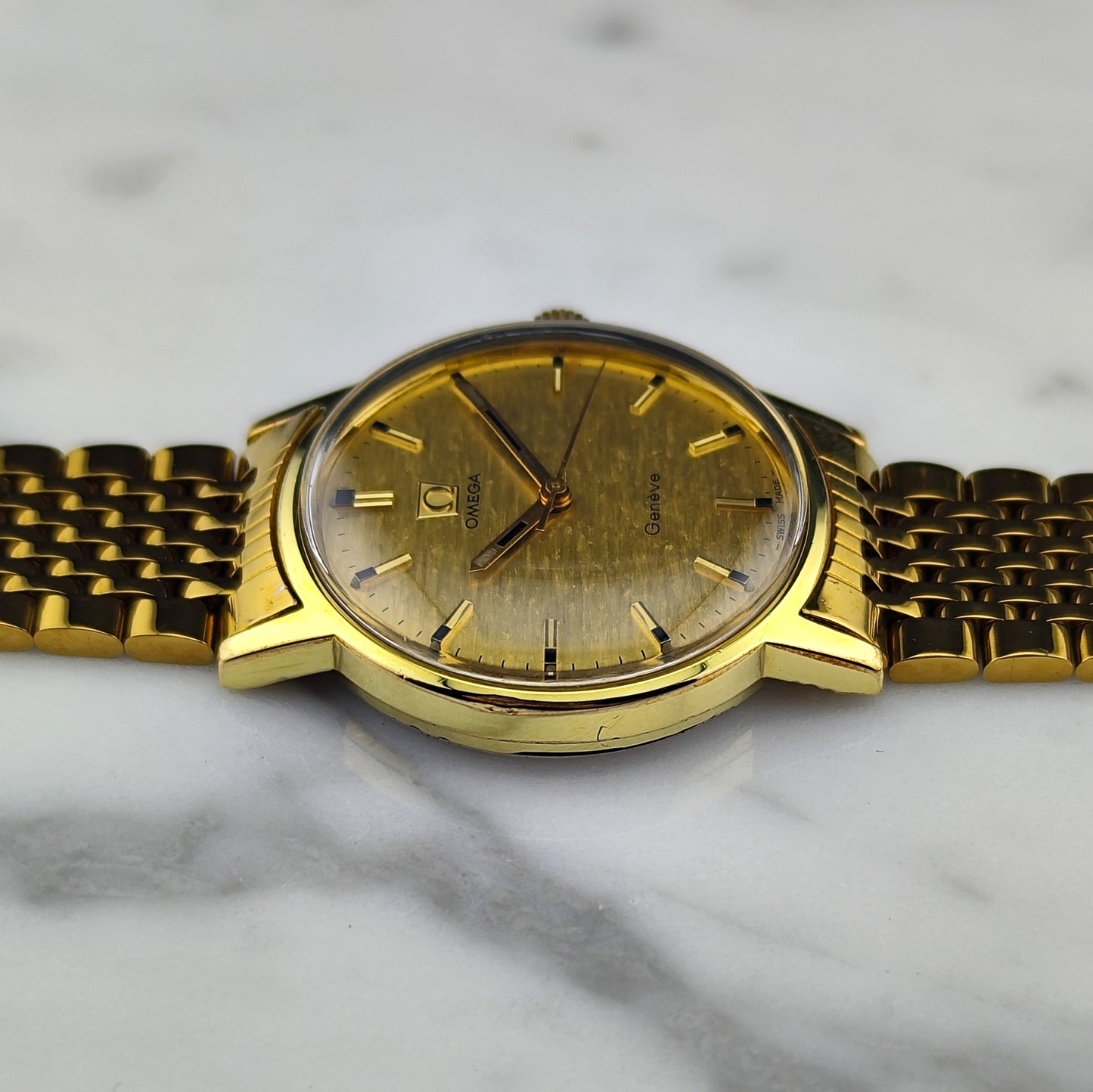 OMEGA Genéve Gold Rare Mosaic Dial [REF. 135.070]