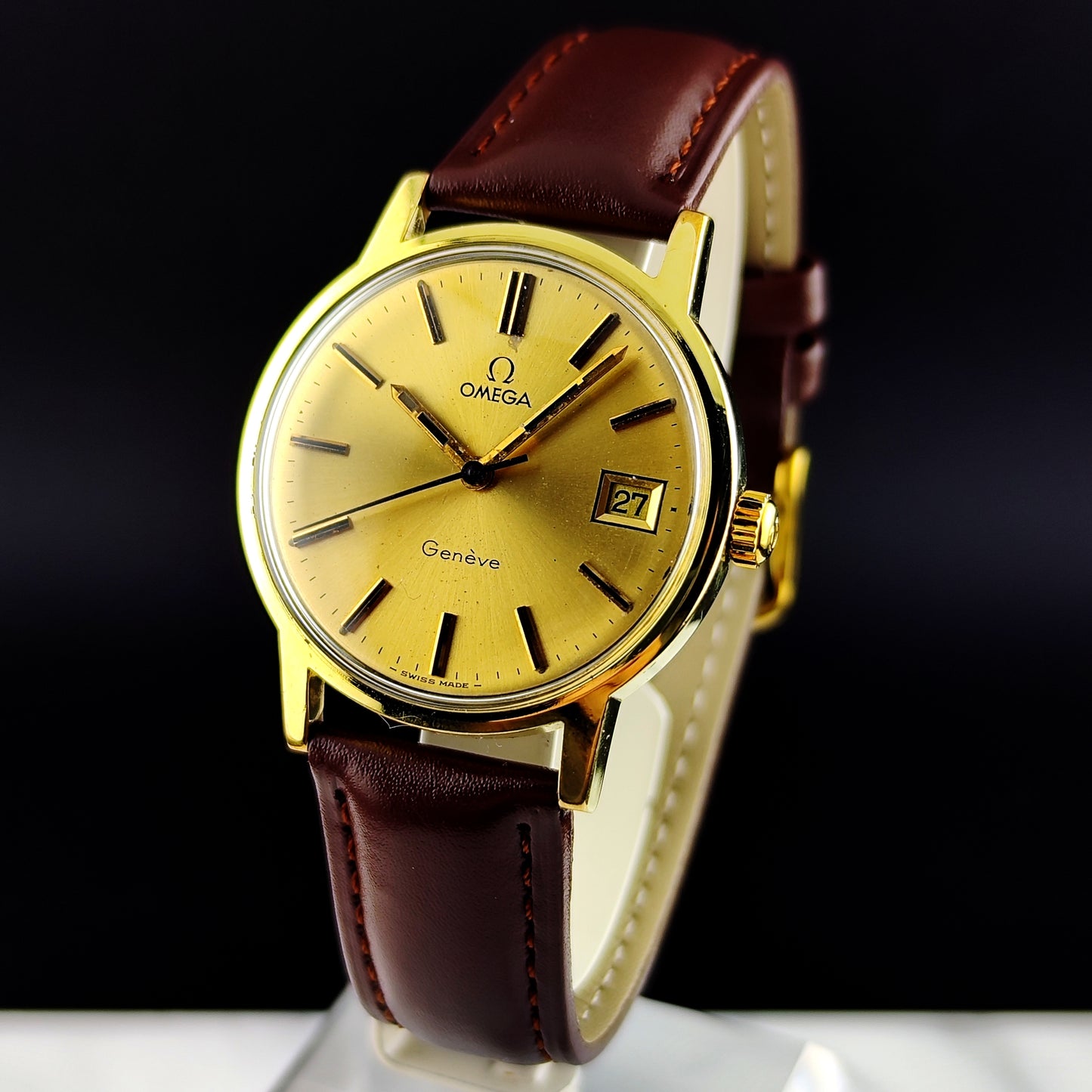 OMEGA Genéve Gold Sunburst Dial 1971 [REF. 136.0098]