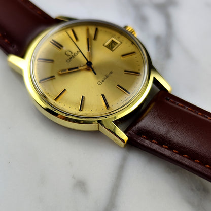 OMEGA Genéve Gold Sunburst Dial 1971 [REF. 136.0098]