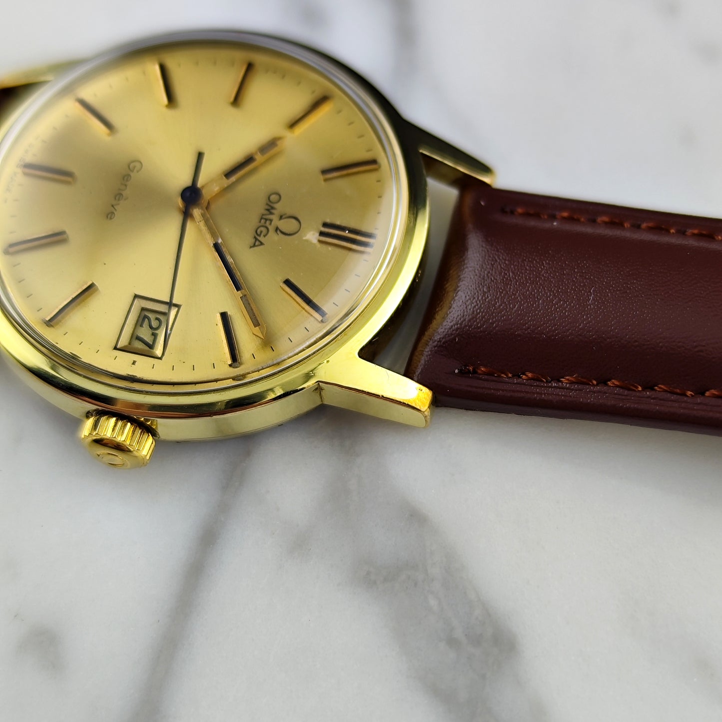 OMEGA Genéve Gold Sunburst Dial 1971 [REF. 136.0098]