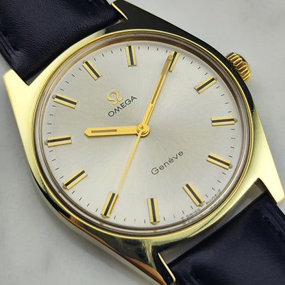 OMEGA Genéve Gold White Dial Serviced Mint+ with Box [REF. 135.041]