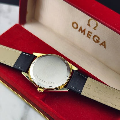 OMEGA Genéve Gold White Dial Serviced Mint+ with Box [REF. 135.041]