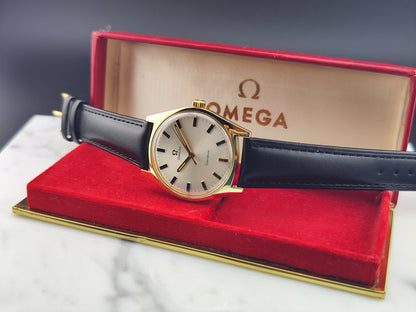 OMEGA Genéve Gold White Dial Serviced Mint+ with Box [REF. 135.041]