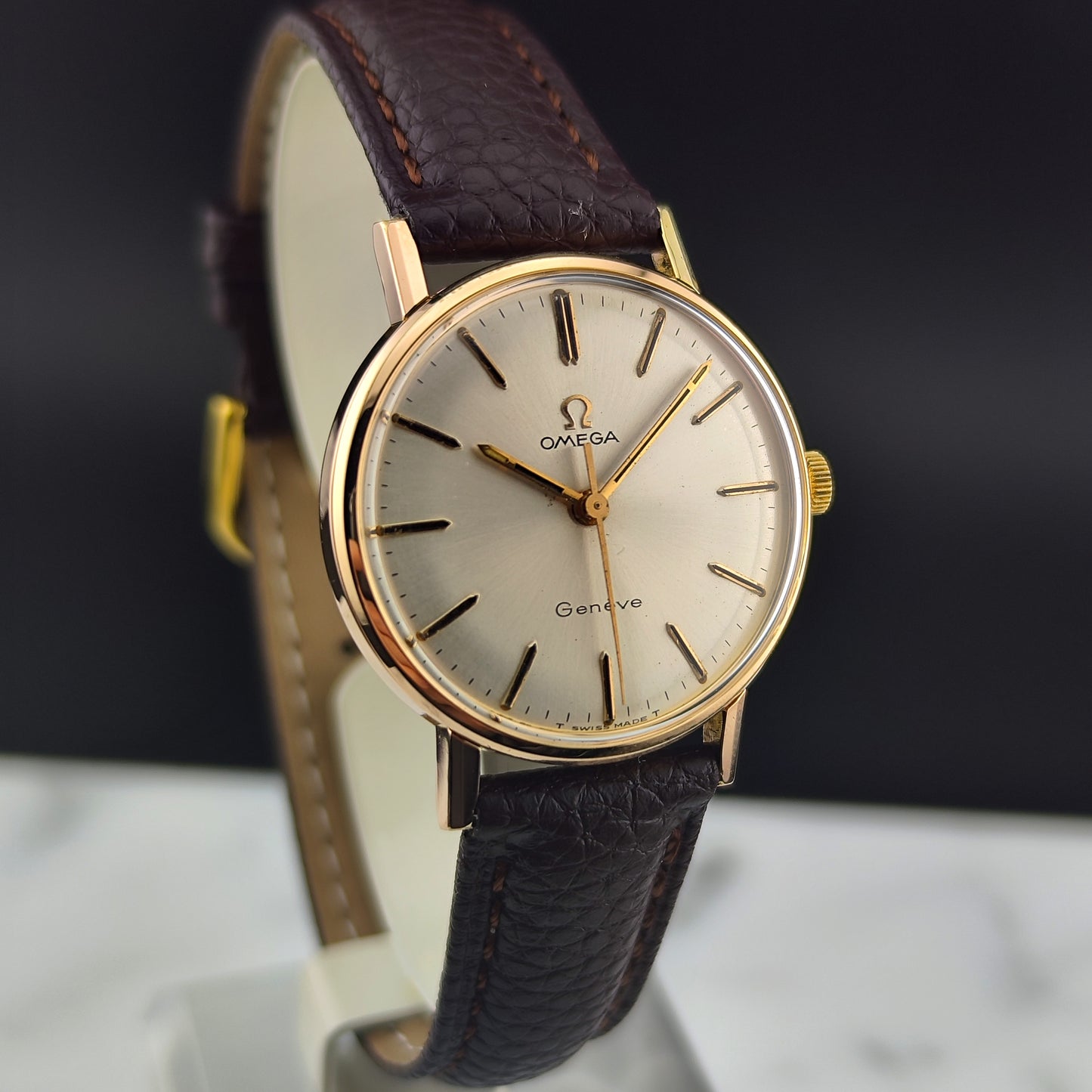 OMEGA Genéve Gold White Dial 1968 [REF. 131.018]