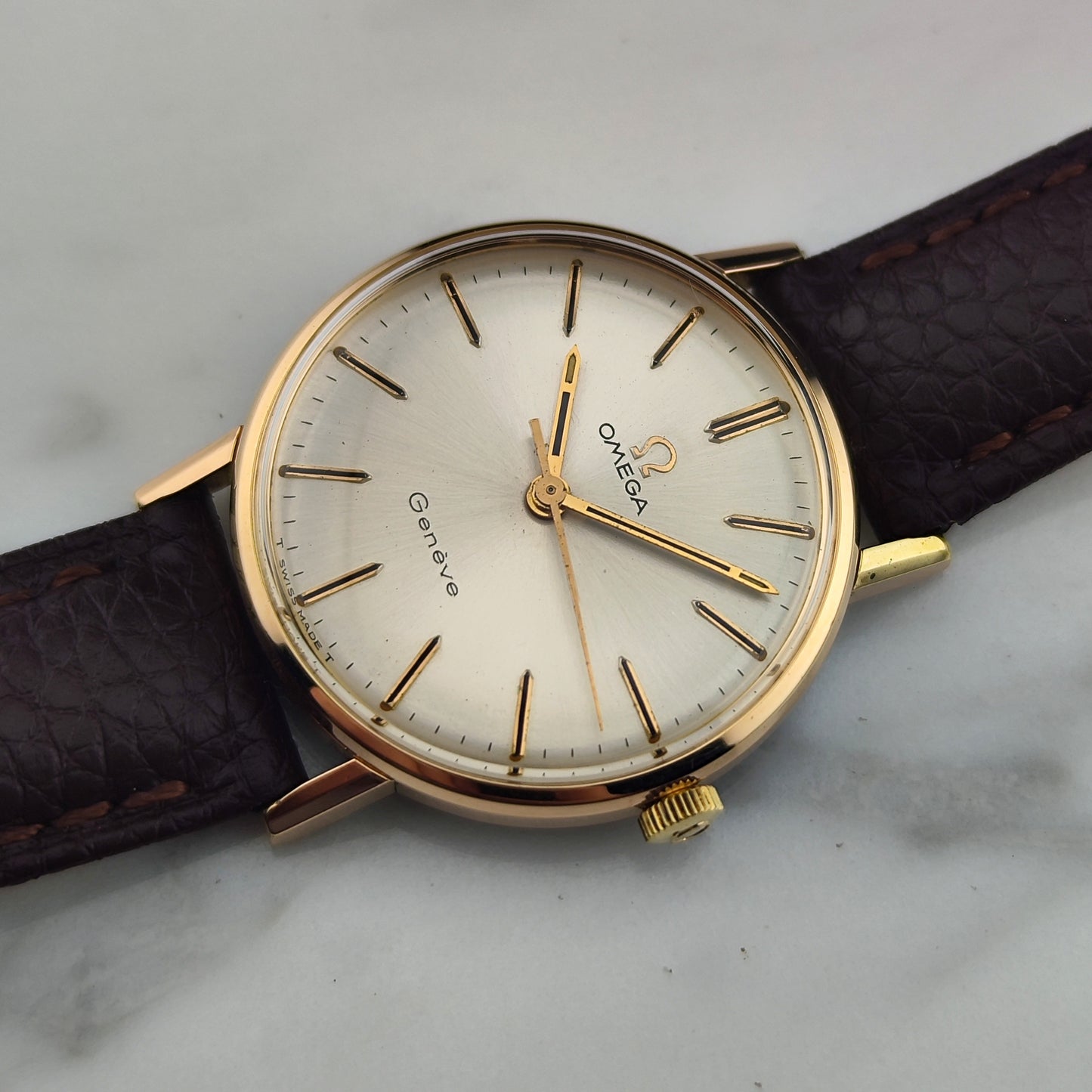 OMEGA Genéve Gold White Dial 1968 [REF. 131.018]