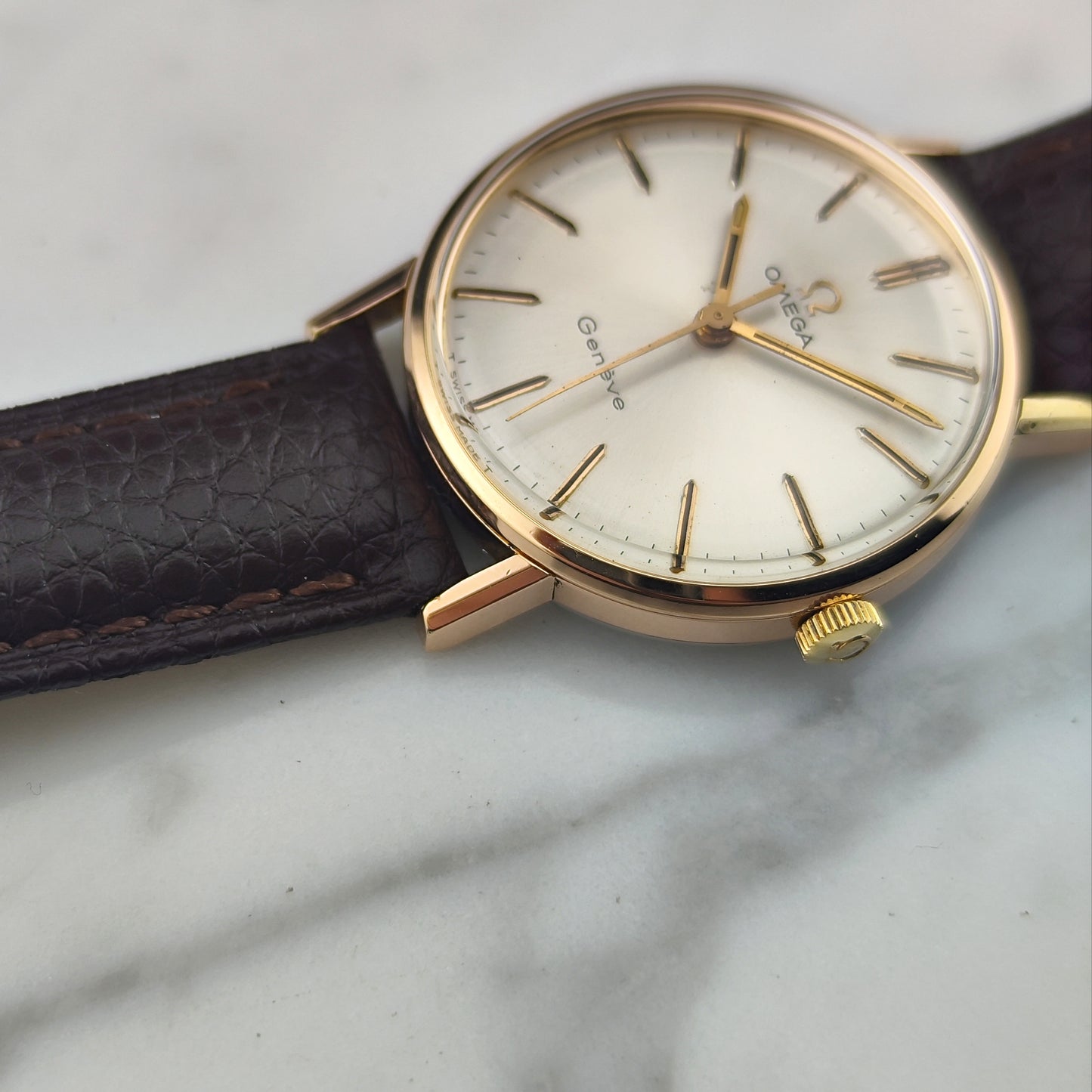 OMEGA Genéve Gold White Dial 1968 [REF. 131.018]