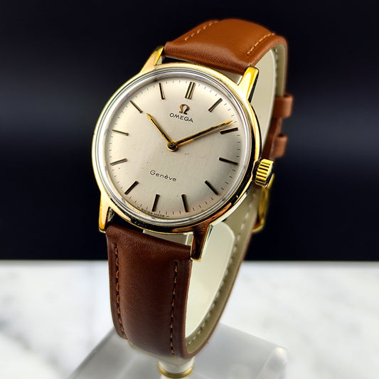 OMEGA Genéve Gold White Dial 1968 [REF. 135.070]