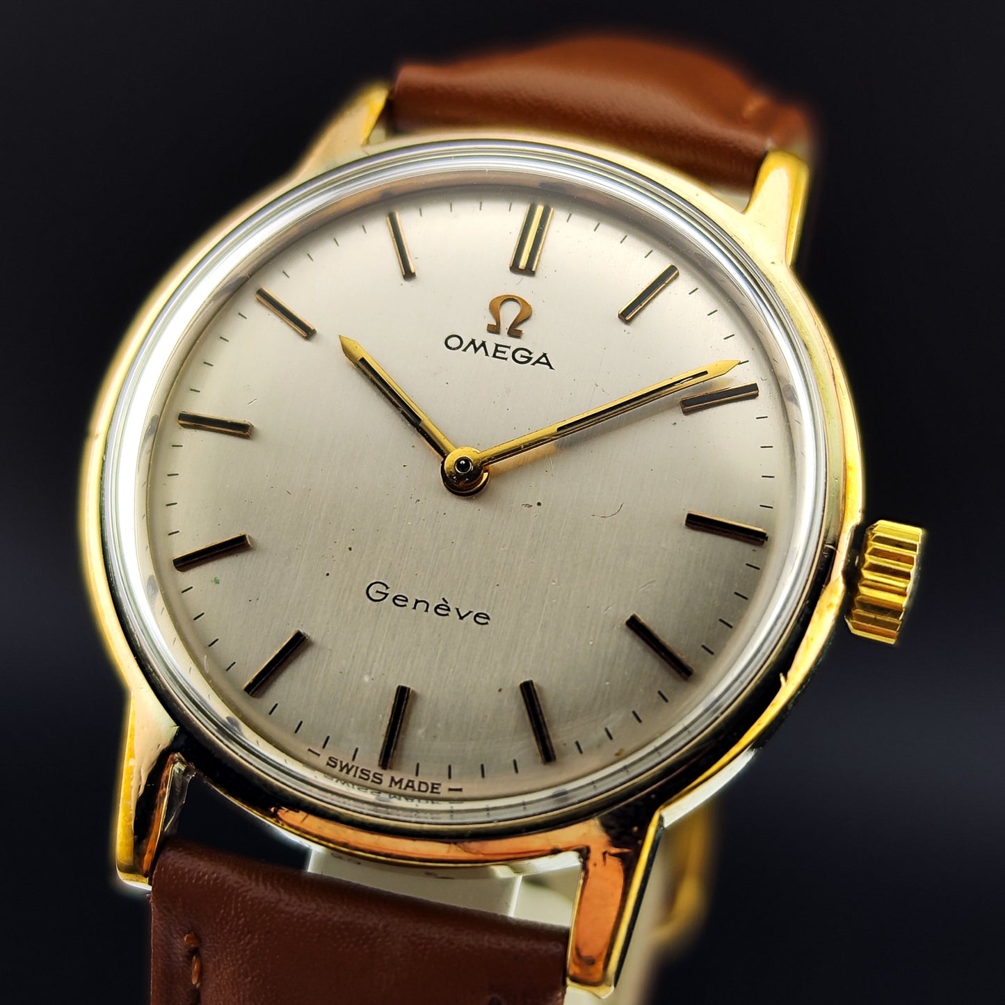 OMEGA Genéve Gold White Dial 1968 [REF. 135.070]