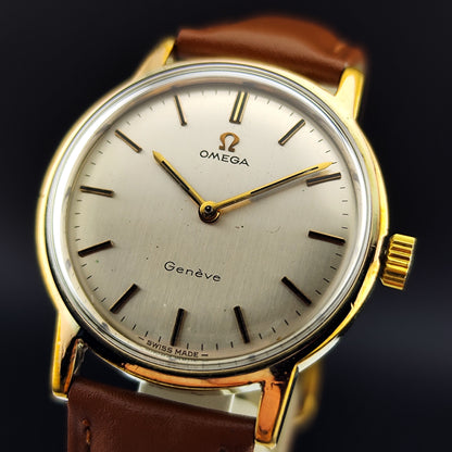 OMEGA Genéve Gold White Dial 1968 [REF. 135.070]