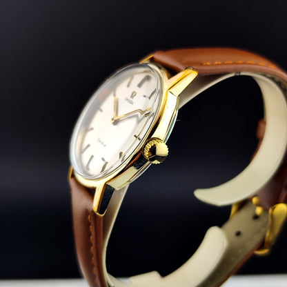 OMEGA Genéve Gold White Dial 1968 [REF. 135.070]