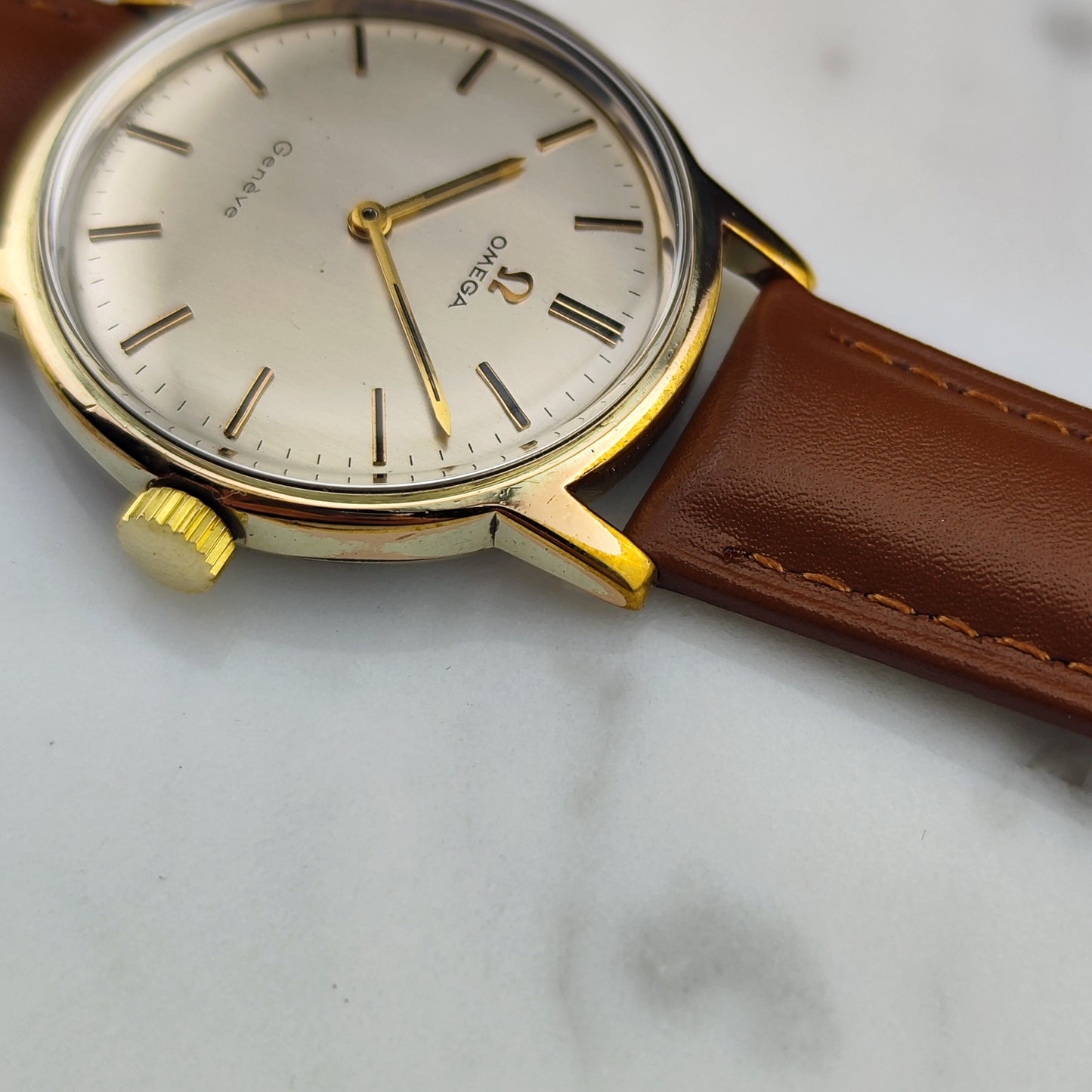 OMEGA Genéve Gold White Dial 1968 [REF. 135.070]