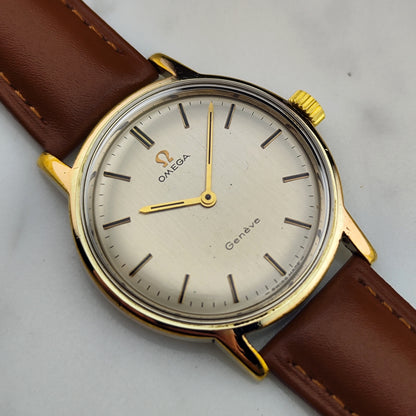 OMEGA Genéve Gold White Dial 1968 [REF. 135.070]